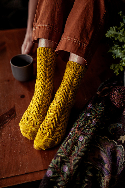Ravelry: Ponderosa Socks pattern by Wool & Pine