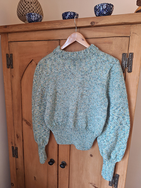 Ravelry: Ladies Balloon Sleeve Sweater pattern by Jenny Watson