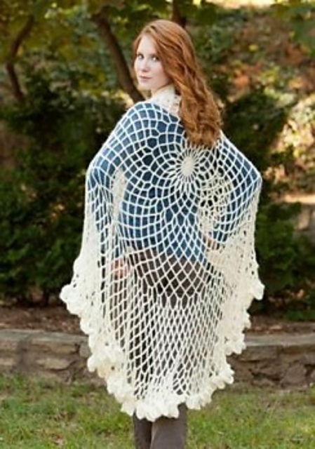 Chrysanthemum Shawl