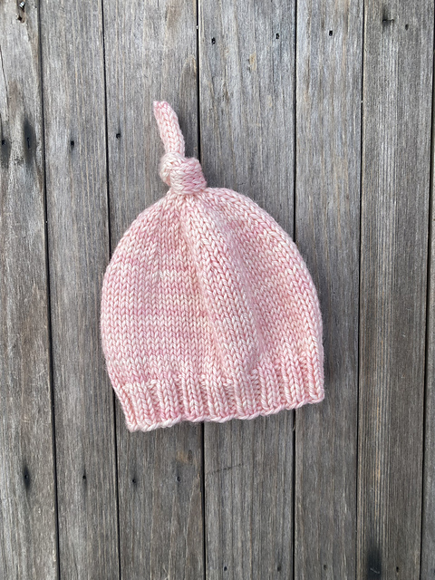 Teensy Top Knot Hat