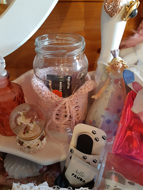 Modell 67-69 Drei Glas-Manschetten: Korsage