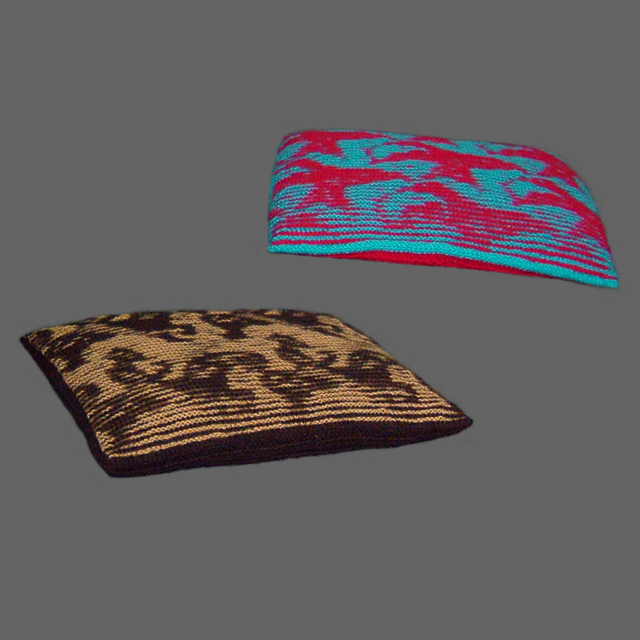 Escher-style Illusion Cushions