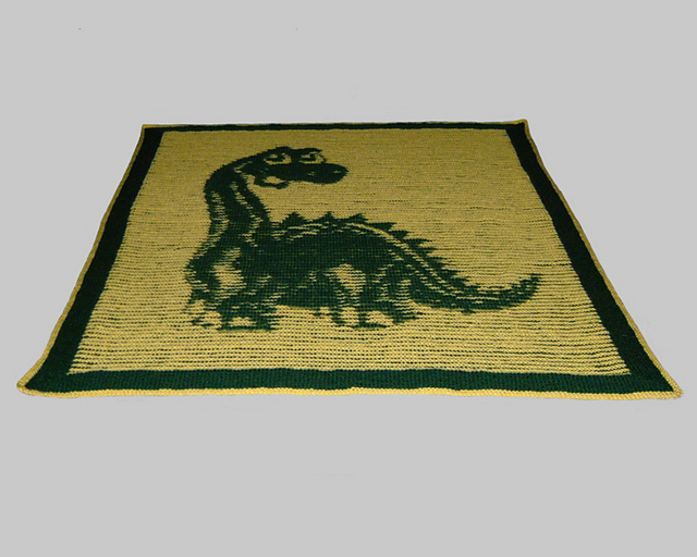 Dinosaur Illusion Baby Blanket