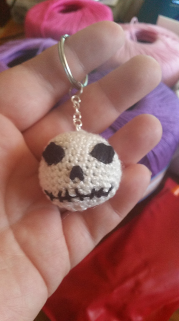 Jack Skellington Key Ring
