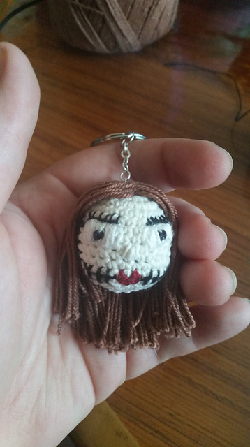 Sally Skellington Key Ring