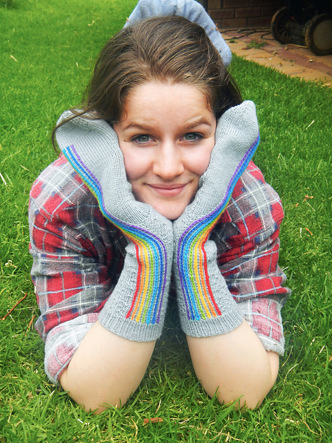 Rainbow Wanderer Socks