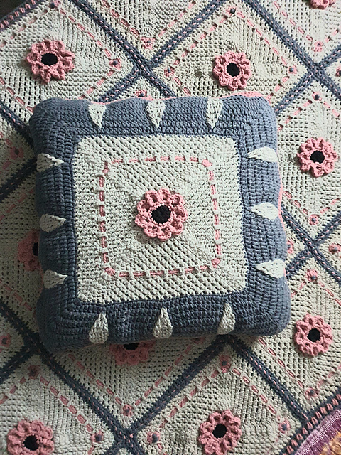 Emily's Garden Design Pillow