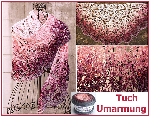 Tuch Umarmung
