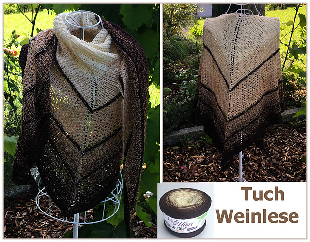 Tuch Weinlese