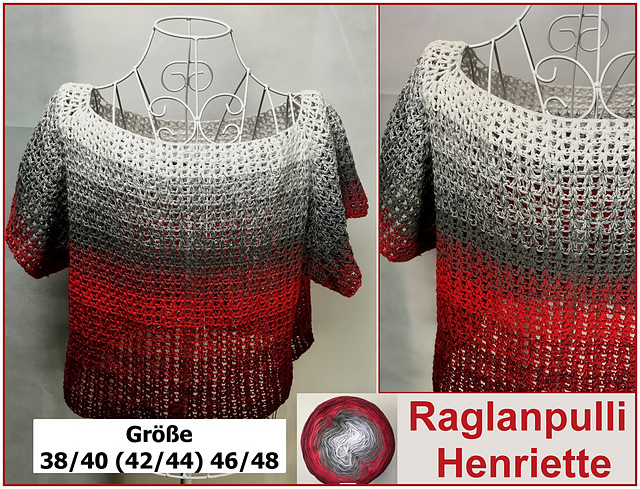 Raglanpulli Henriette
