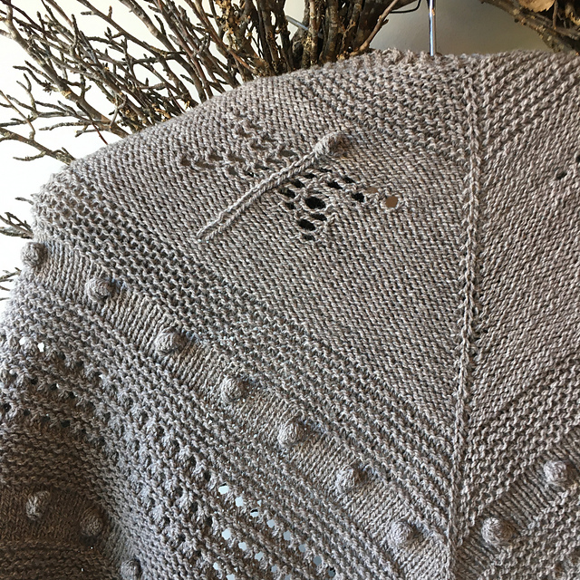 Dragonfly Yoga Shawl