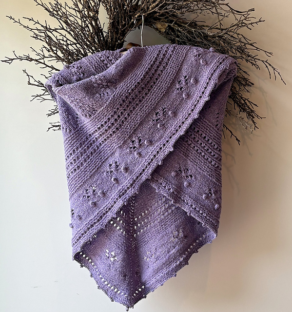 Seaside Wildflower Shawl