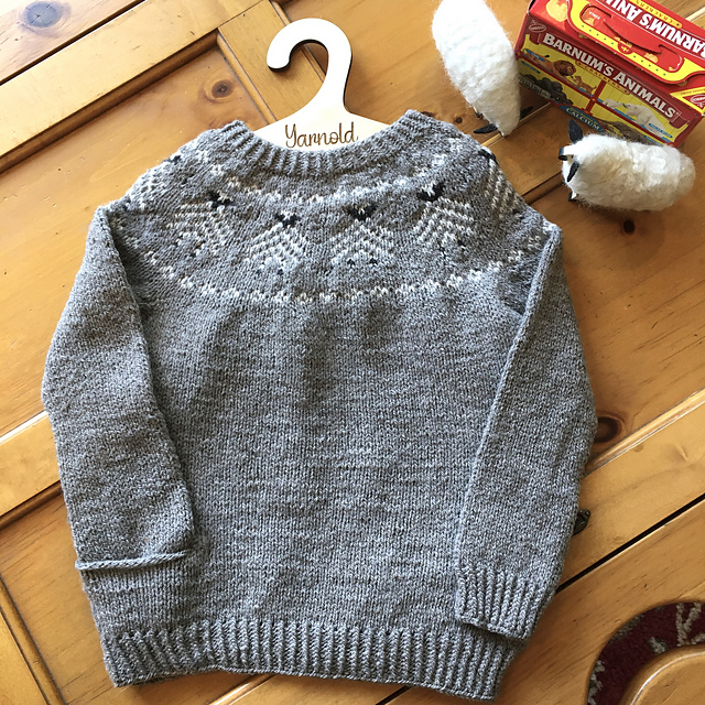 Yarnold in the Meadow Sweater