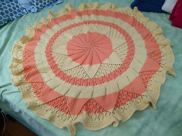 Setting Sun Doily #12-59