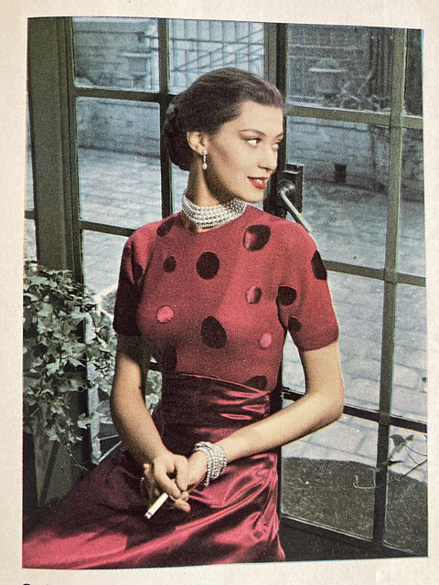 #33 Polka-dot blouse