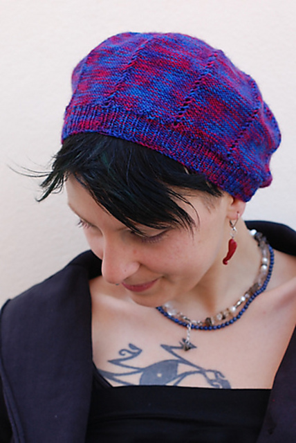 Pinwheel Beret