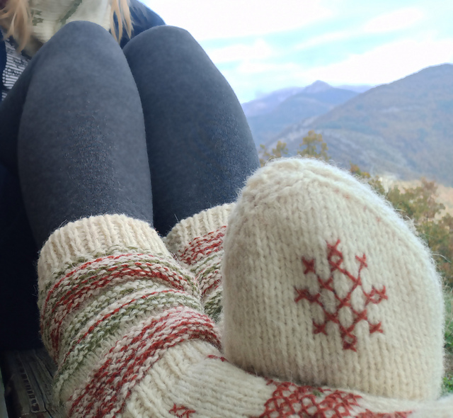 Deer and Their Friends | Christmas Socks