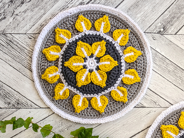 Birch Leaves Mandala