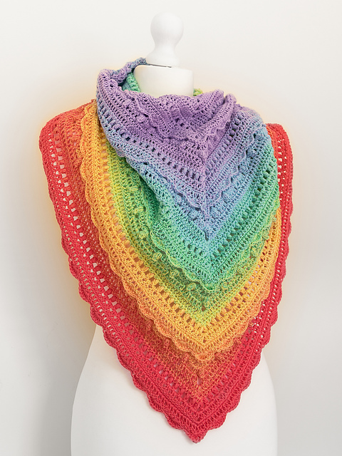 Brighter Later Shawl