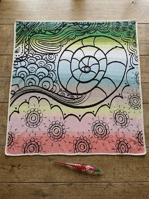 Blanket "Sound of the Ocean"