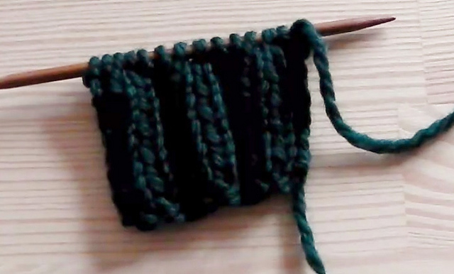 Rippenmuster / ribbing pattern