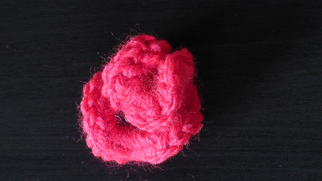 crochet hair elastic / Haargummi gehäkelt
