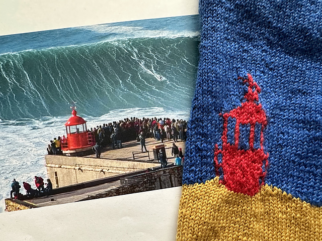 Ravelry: big wave socks pattern by Michaela Veith - Woolspiration