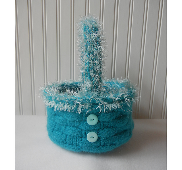 Felted Easter Basket
