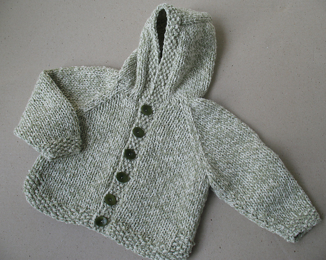 Cardigan Jacket with Collar or Hood