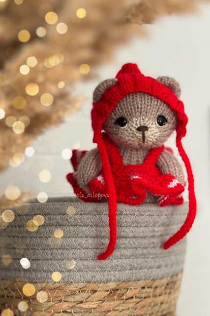 Knit Baby bear