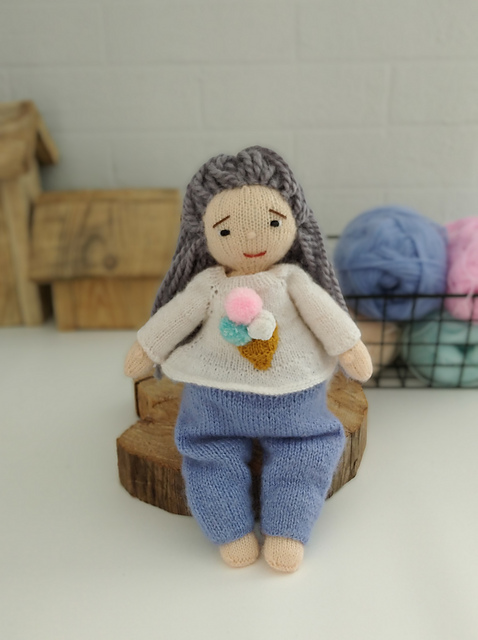 Waldorf doll Marshmallow