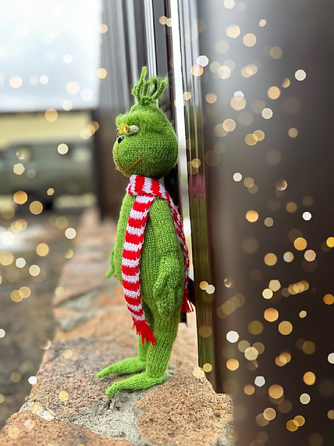 Ravelry: Christmas Grinch toy pattern by Ola Oslopova