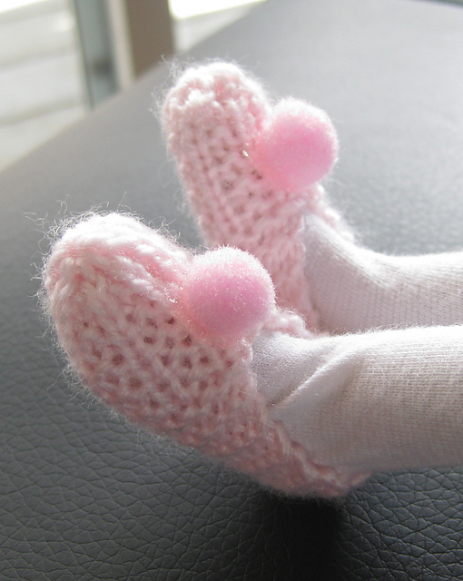 Wovenflame's Doll Slippers