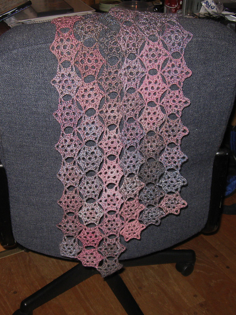 #35 Hexagon Stole