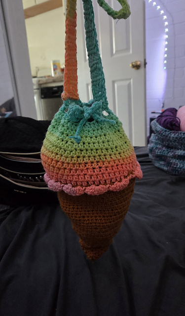 Crossbody Ice Cream Bag