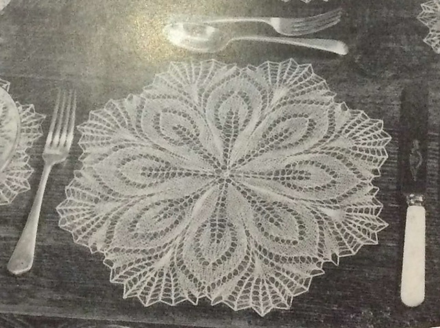 Mimosa Place Doily