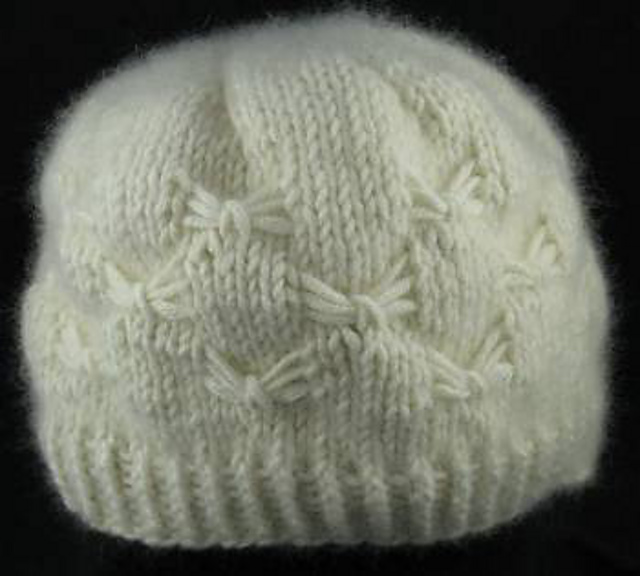 Little Butterfly Cashmere Hat