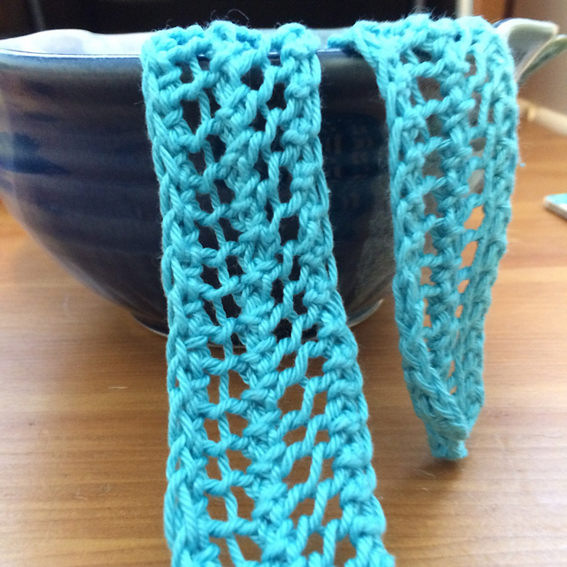 Knitted Insertion