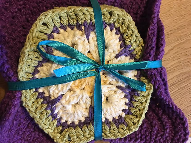 African Flower Coaster