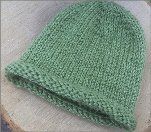 Ravelry Baby Beanie (Aran) pattern by Yankee Yarns