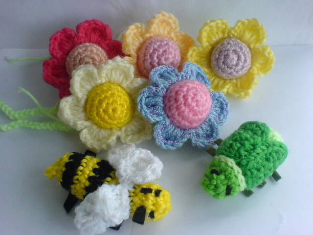 Garden Baby Mobile
