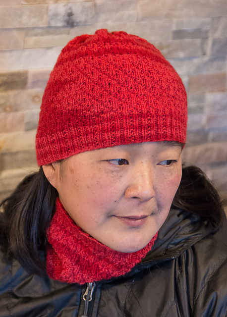 Ace of Diamonds Hat and Cowl
