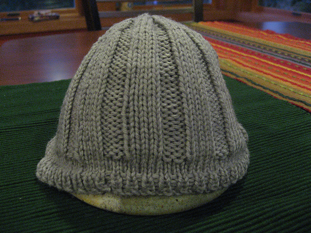 Boater Bob Inspired Ribbed Hat