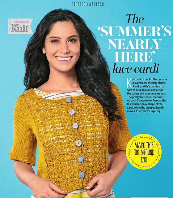 Summer's Nearly Here Cardigan