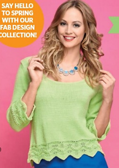 Lace Hem Sweater