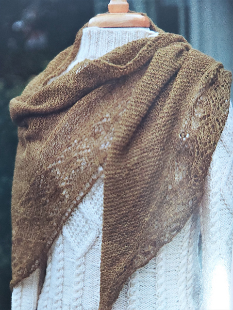 Flower Lace Shawl