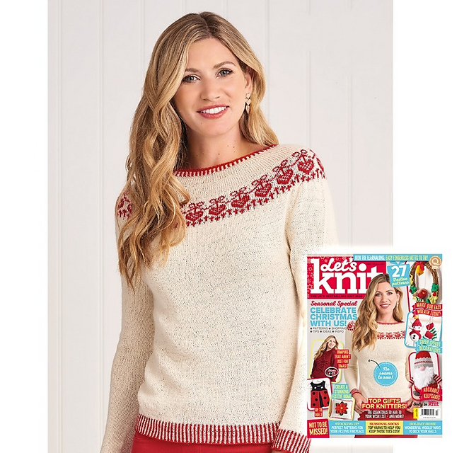 Hearts Yoke Sweater