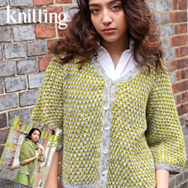 Tuck Stitch Cardigan
