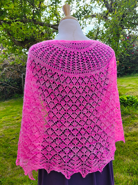 Hibiscus Shawl