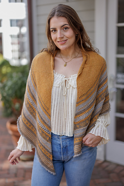 Brittlebrush Shawl